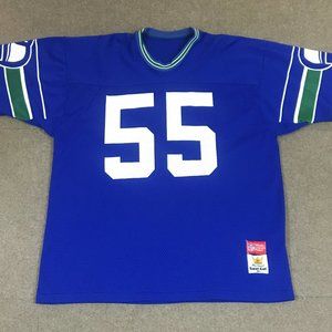 Brian Bosworth Seattle Seahawks Jersey #55 Blue